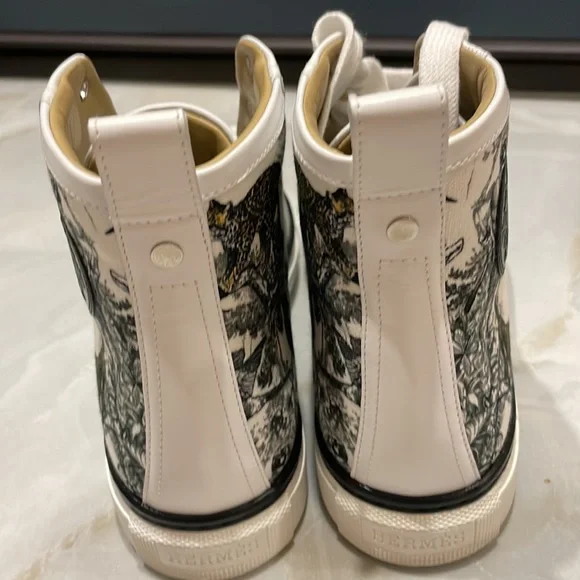 HERMES JIMMY SNEAKERS SIZE 38 - Picture 10 of 12